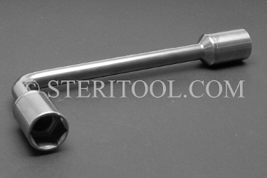 #30342 - 19mm Stainless Steel L Nut Driver. L, nut driver, stainless steel