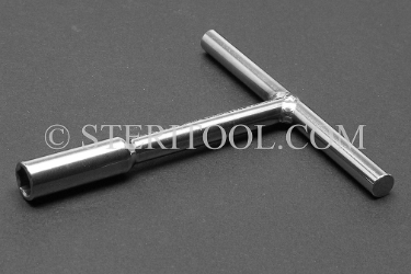 #30361 - 1/4" Stainless Steel T Nut Driver. T, nut driver, stainless steel
