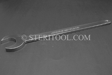#40073_SE_OE_500 - 40MM Non-Magnetic Stainless Steel Single Open End Wrench. 316SS. .5"(12.7mm) Thick. open end, openend, wrench, spanner, stainless steel, non-magnetic, non magnetic, nonmagnetic