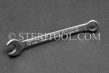 #40132_316 - 7/32" Non-Magnetic Stainless Steel Combination Wrench. 316SS. combination, wrench, spanner, stainless steel, non-magnetic, non magnetic, nonmagnetic