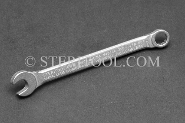 #40134_316 - 1/4" Non-Magnetic Stainless Steel Combination Wrench. 316SS. combination, wrench, spanner, stainless steel, non-magnetic, non magnetic, nonmagnetic