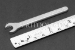 #40136_SE_316 - 3/8" Non-Magnetic Stainless Steel Single End Combination Wrench. 316SS. - 40136_SE_316