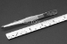 #40271 - 4.5"(114mm) Non-Magnetic Stainless Steel Tweezer, Fine, Serrated. - 40271