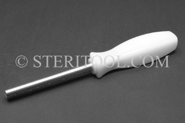#40301 - 1/4" Non-Magnetic Stainless Steel Nut Driver, Nylon Handle. non-magnetic, non magnetic, stainless steel, nut driver
