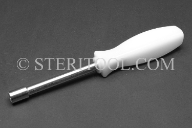 #40302 - 5/16" Non-Magnetic Stainless Steel Nut Driver, Nylon Handle. non-magnetic, non magnetic, stainless steel, nut driver