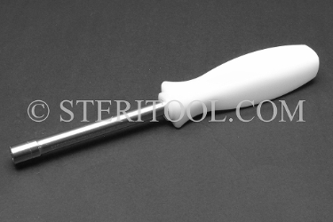 #40321 - 7mm Non-Magnetic Stainless Steel Nut Driver, Nylon Handle. non-magnetic, non magnetic, stainless steel, nut driver