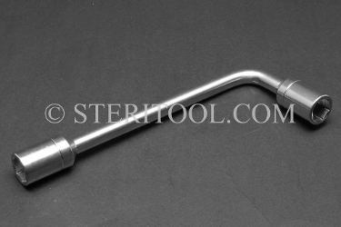 #40336 - 13mm Non-Magnetic Stainless Steel L Nut Driver. non-magnetic, non magnetic, stainless steel, nut driver, L