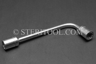 #40337 - 14mm Non-Magnetic Stainless Steel L Nut Driver. non-magnetic, non magnetic, stainless steel, nut driver, L