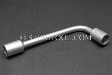 #40340 - 17mm Non-Magnetic Stainless Steel L Nut Driver. non-magnetic, non magnetic, stainless steel, nut driver, L
