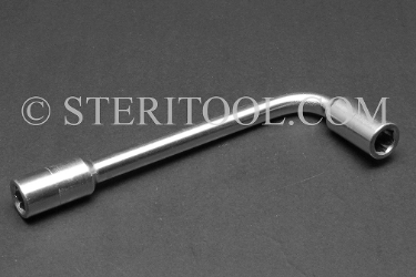 #40348 - 3/8" Non-Magnetic Stainless Steel L Nut Driver. non-magnetic, non magnetic, stainless steel, nut driver, L