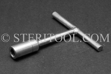 #40361 - 7mm Non-Magnetic Stainless Steel T Nut Driver. non-magnetic, non magnetic, stainless steel, nut driver, T
