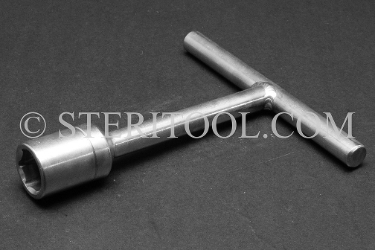 #40367 - 14mm Non-Magnetic Stainless Steel T Nut Driver. non-magnetic, non magnetic, stainless steel, nut driver, T