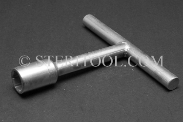 #40368 - 15mm Non-Magnetic Stainless Steel T Nut Driver. non-magnetic, non magnetic, stainless steel, nut driver, T
