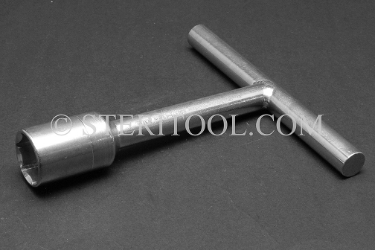 #40372 - 19mm Non-Magnetic Stainless Steel T Nut Driver. non-magnetic, non magnetic, stainless steel, nut driver, T