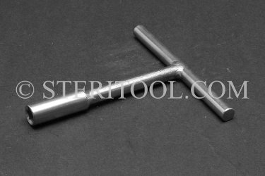 #40376 - 1/4" Non-Magnetic Stainless Steel T Nut Driver. non-magnetic, non magnetic, stainless steel, nut driver, T