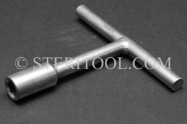 #40378 - 3/8" Non-Magnetic Stainless Steel T Nut Driver. non-magnetic, non magnetic, stainless steel, nut driver, T