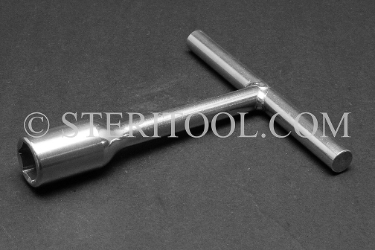 #40380 - 1/2" Non-Magnetic Stainless Steel T Nut Driver. non-magnetic, non magnetic, stainless steel, nut driver, T