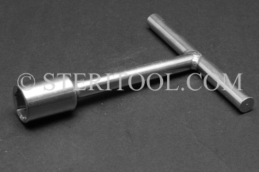 #40381 - 9/16" Non-Magnetic Stainless Steel T Nut Driver. non-magnetic, non magnetic, stainless steel, nut driver, T