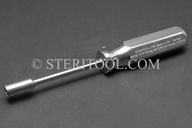 #40387 - 5/16" Non-Magnetic Stainless Steel Nut Driver, SS Handle. non-magnetic, non magnetic, stainless steel, nut driver