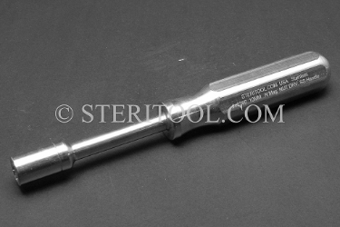 #40396 - 10mm Non-Magnetic Stainless Steel Nut Driver, SS Handle. non-magnetic, non magnetic, stainless steel, nut driver