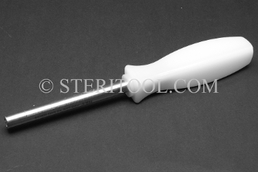 #40405 - 5mm Non-Magnetic Stainless Steel Square Nut Driver, SS Handle. non-magnetic, non magnetic, stainless steel, square nut driver