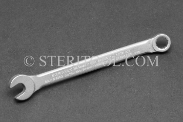 #41035_316 - 6mm Non-Magnetic Stainless Steel Combination Wrench. 316SS. combination, wrench, spanner, stainless steel, non-magnetic, non magnetic, nonmagnetic