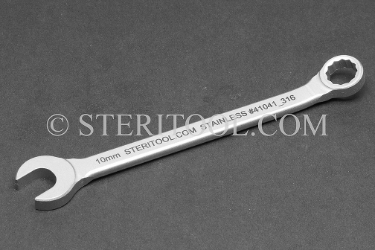 #41041_316 - 10mm Non-Magnetic Stainless Steel Combination Wrench. 316SS combination, wrench, spanner, stainless steel, non-magnetic, non magnetic, nonmagnetic