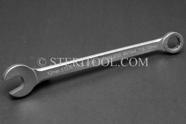#41044_718 - 12mm Non-Magnetic Stainless Steel Combination Wrench. 718SS. combination, wrench, spanner, stainless steel, non-magnetic, non magnetic, nonmagnetic