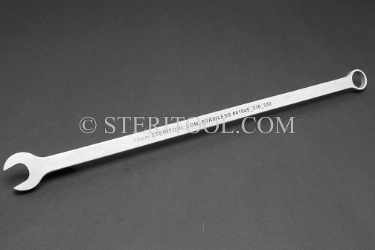 #41045_316_330 - 13mm x 330mm Non-Magnetic Stainless Steel Open End Wrench with ring. 316SS.  combination, wrench, spanner, stainless steel, non-magnetic, non magnetic, nonmagnetic