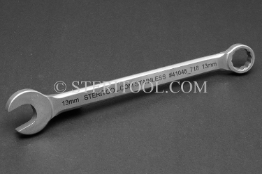 #41045_718 - 13mm Non-Magnetic Stainless Steel Combination Wrench. 718SS. combination, wrench, spanner, stainless steel, non-magnetic, non magnetic, nonmagnetic