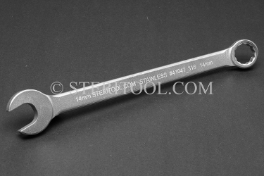 #41047_316 - 14mm Non-Magnetic Stainless Steel Combination Wrench. 316SS. combination, wrench, spanner, stainless steel, non-magnetic, non magnetic, nonmagnetic