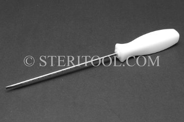 #41202 - 5/32" Non-Magnetic Stainless Steel Screwdriver, Nylon Handle. non-magnetic, non magnetic, slot, parallel, flat, screw driver, screwdriver, stainless steel