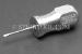 #41212SS_316 - 2.5mm Non-Magnetic Stainless Steel Stubby Screwdriver, SS Handle, 3.75"(95mm) OAL. - 41212SS_316