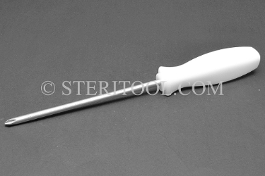 #41223 - Philips #2 x 6"(150mm) Non-Magnetic Stainless Steel Sccrewdriver, Nylon Handle. non-magnetic, non magnetic, phillips, philips, screw driver, screwdriver, stainless steel