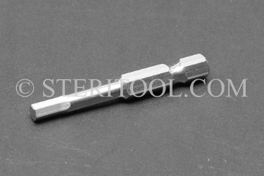 #41498 - 5/32" Hex x 2"(50mm) OAL Non-Magnetic Stainless Steel Power Bit. non-magnetic, non magnetic, hex bit, stainless steel, power bit, allen