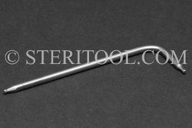 #41800 - 1.5mm Non-Magnetic Stainless Steel L Ball Hex Key. non-magnetic, non magnetic, ball hex key, stainless steel, allen, L