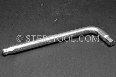 #41814 - 11mm Non-Magnetic Stainless Steel L Ball Hex Key. non-magnetic, non magnetic, ball hex key, stainless steel, allen, L