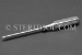 #41822SS - 2.5mm x 2.5"(63mm) Non-Magnetic Stainless Steel Ball Hex Driver, SS Handle. - 41822SS