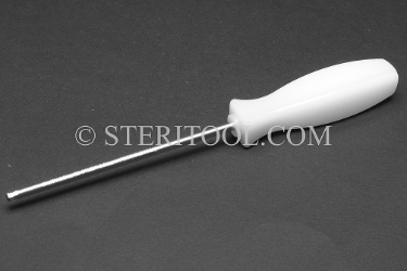 #41824 - 3.5mm Non-Magnetic Stainless Steel Ball Driver, Nylon Handle, 4"(100mm) Shaft. non-magnetic, non magnetic, ball hex driver, stainless steel, allen,