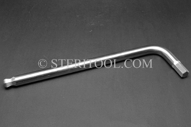 #41841 - 15mm Non-Magnetic Stainless Steel L Ball Hex Key. non-magnetic, non magnetic, ball hex key, stainless steel, allen, L