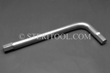 #41842 - 16mm Non-Magnetic Stainless Steel L Hex Key. non-magnetic, non magnetic, ball hex key, stainless steel, allen, L