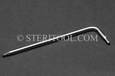 #41851 - 5/64" Non-Magnetic Stainless Steel L Ball Hex Key. non-magnetic, non magnetic, ball hex key, stainless steel, allen, L