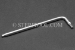 #41852 - 3/32" Non-Magnetic Stainless Steel 'L' Ball Hex Key. - 41852