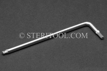 #41853 - 7/64" Non-Magnetic Stainless Steel L Ball Hex Key. non-magnetic, non magnetic, ball hex key, stainless steel, allen, L