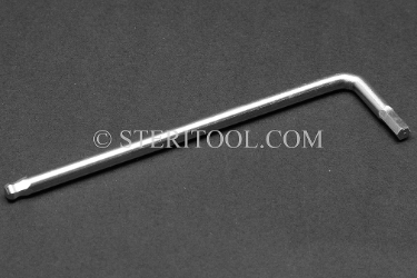 #41856 - 5/32" Non-Magnetic Stainless Steel L Ball Hex Key. non-magnetic, non magnetic, ball hex key, stainless steel, allen, L