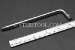 #41859 - 1/4" Non-Magnetic Stainless Steel 'L' Ball Hex Key. - 41859