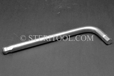 #41867 - 1/2" Non-Magnetic Stainless Steel L Ball Hex Key. non-magnetic, non magnetic, ball hex key, stainless steel, allen, L