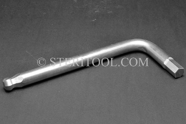 #41869 - 5/8" Non-Magnetic Stainless Steel L Ball Hex Key. non-magnetic, non magnetic, ball hex key, stainless steel, allen, L