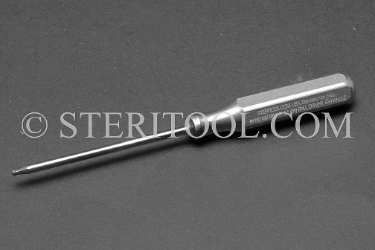 #41871SS - 5/64" x 2.5"(63mm) Non-Magnetic Stainless Ball Driver, SS Handle. ball hex, driver, allen, stainless steel, non-magnetic, non magnetic, nonmagnetic