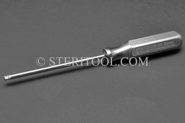 #41876SS - 5/32" x 3.5"(89mm) Non-Magnetic Stainless Ball Driver, SS Handle. ball hex, driver, allen, stainless steel, non-magnetic, non magnetic, nonmagnetic